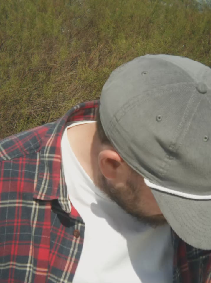 Corduroy Rope Hat